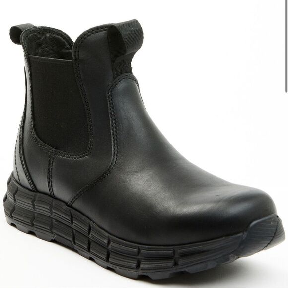 Sample-HAWX MEN'S ATHLETIC UNIFORM CHELSEA BOOTS - SOFT TOE - Picture 1 of 11